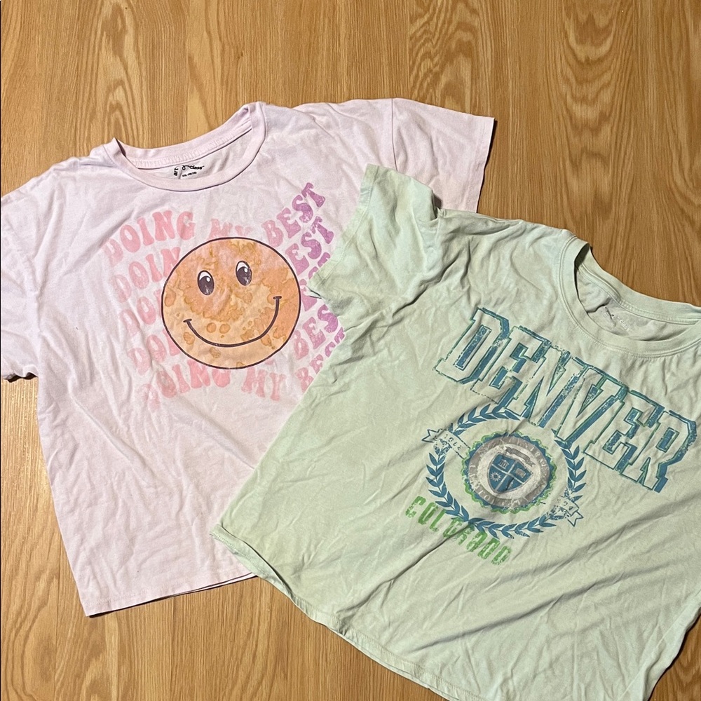 Lot of 2- art class Graphic Tees